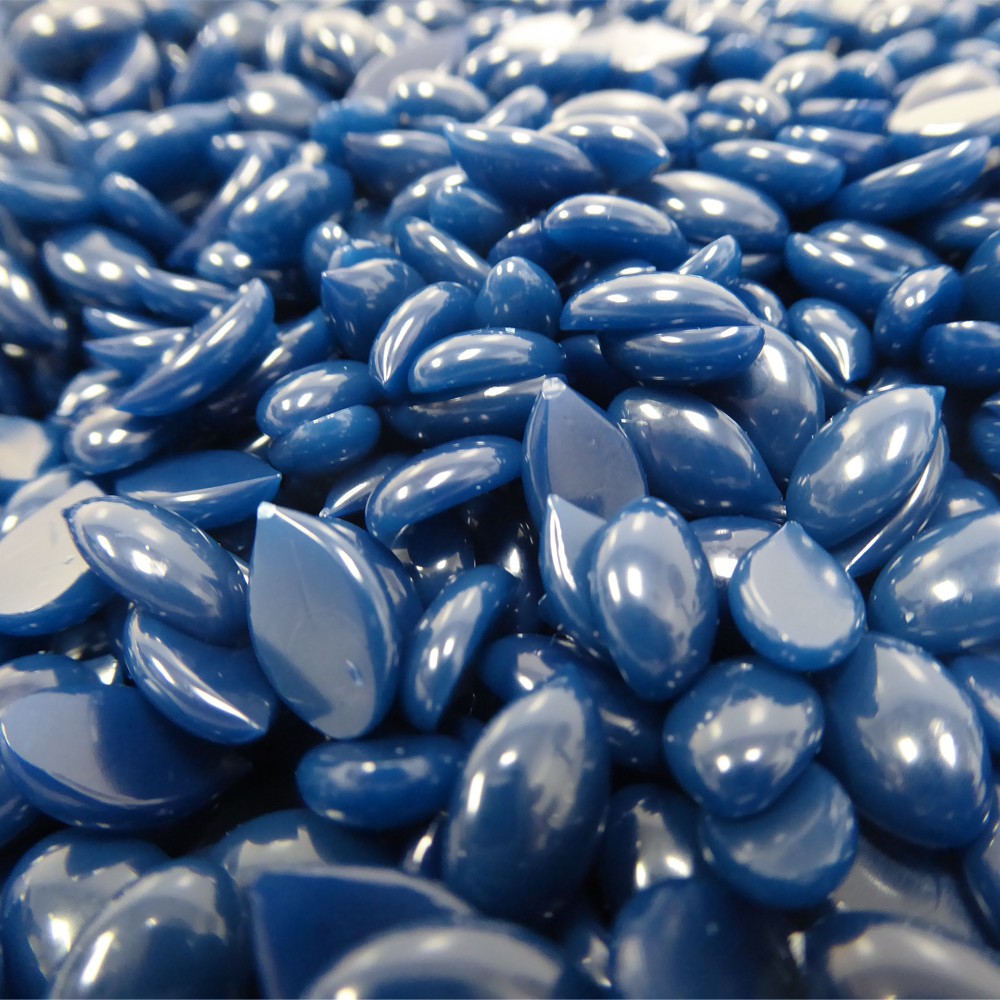 Waxness Spa Choice No Rosin Blue Gel Hard Wax Beads with Marine Salts 3.5  oz / 100 g