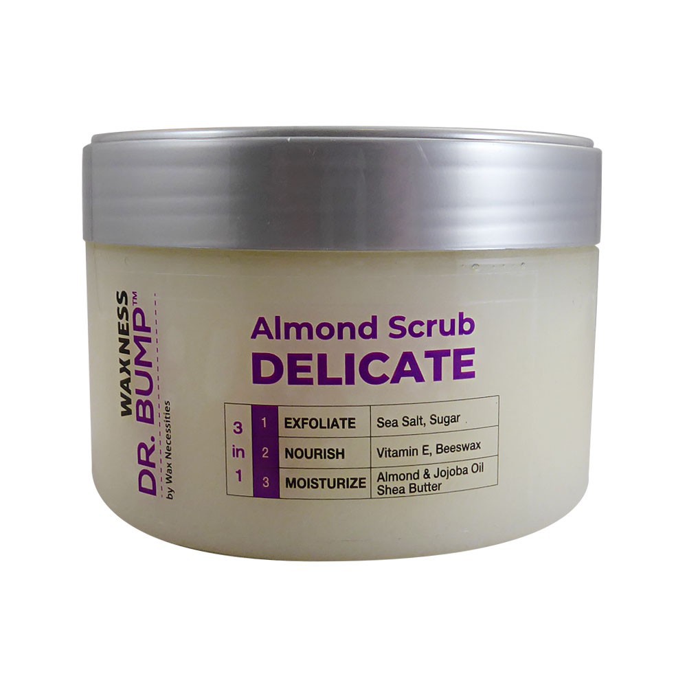 Waxness Dr Bump Almond Scrub 3 In 1 Delicate 8 8 Oz 250 G