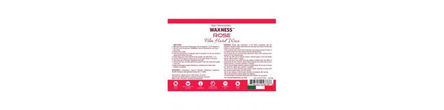 Waxness Film Hard Wax Rose Bulk 22 lb / 10 kg