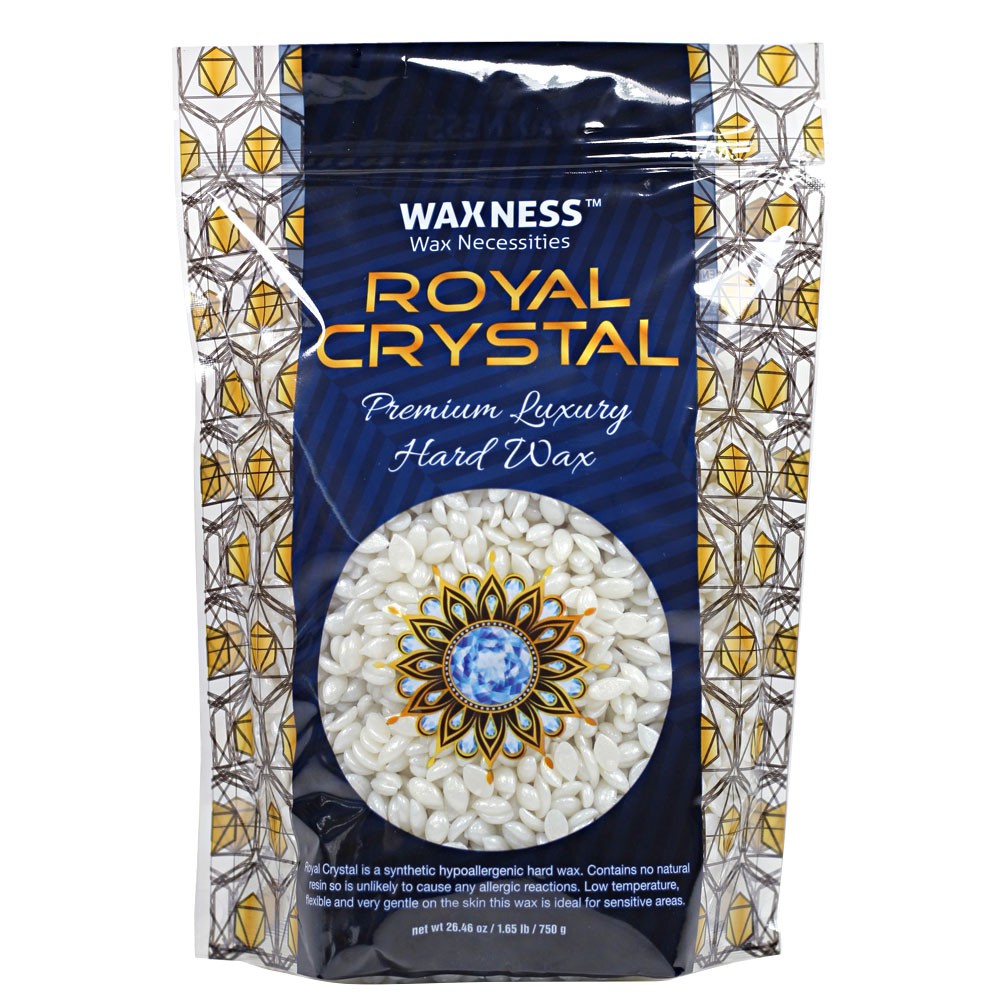 Royal Crystal Premium Luxury Hard Wax 1.65 Lb / 26.25 Oz