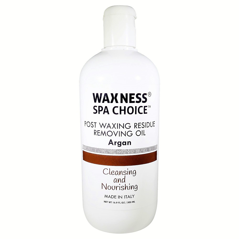 Spa Choice Post Waxing Residue Removing Oil Argan 16.9 fl oz / 500 ml