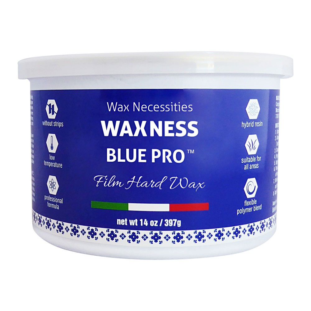Blue Professional Hard Wax Beads Original Bulk 22 lb / 10 kg