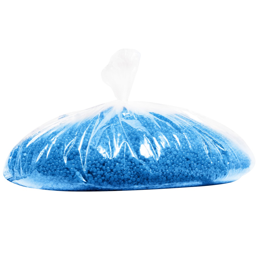 Spa Choice No Rosin Blue Gel Hard Wax Beads with Marine Salts 3.5 oz / 100 g