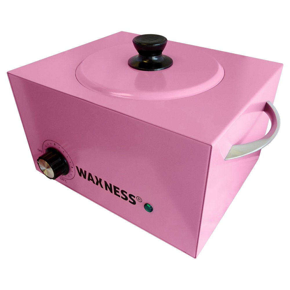 5lb Wax Warmer Efficient Waxing in Pink, Black, Light Blue, and White
