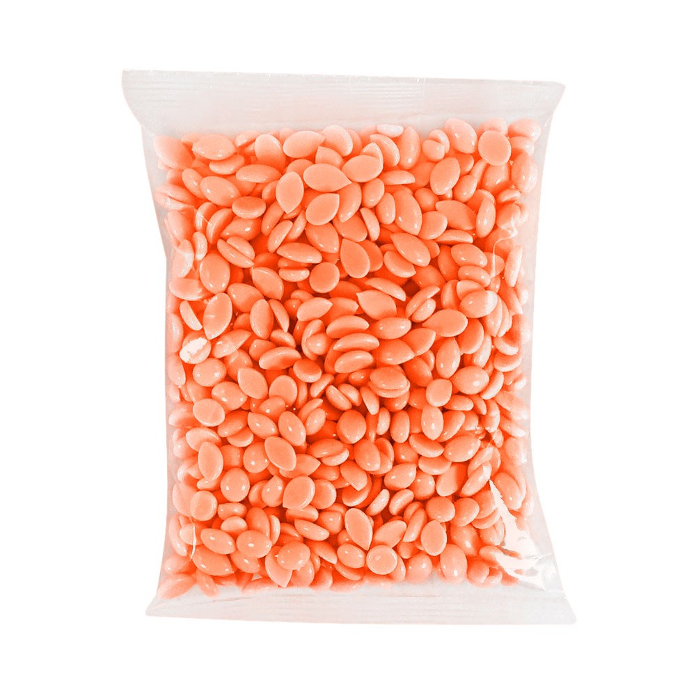 Wax Beads - Wax Pearls Flexiwax Crystal Orange 200 gram sample -   by The Waxing Shop