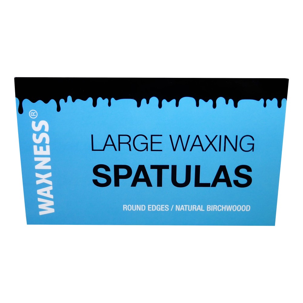 Waxness Small Wax Applicators Stick Sticks Spatula Spatulas 500 pk