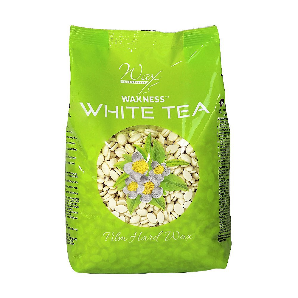 WHITE TEA CREAM FILM HARD WAX SAMPLE 3.5 OZ / 100 G