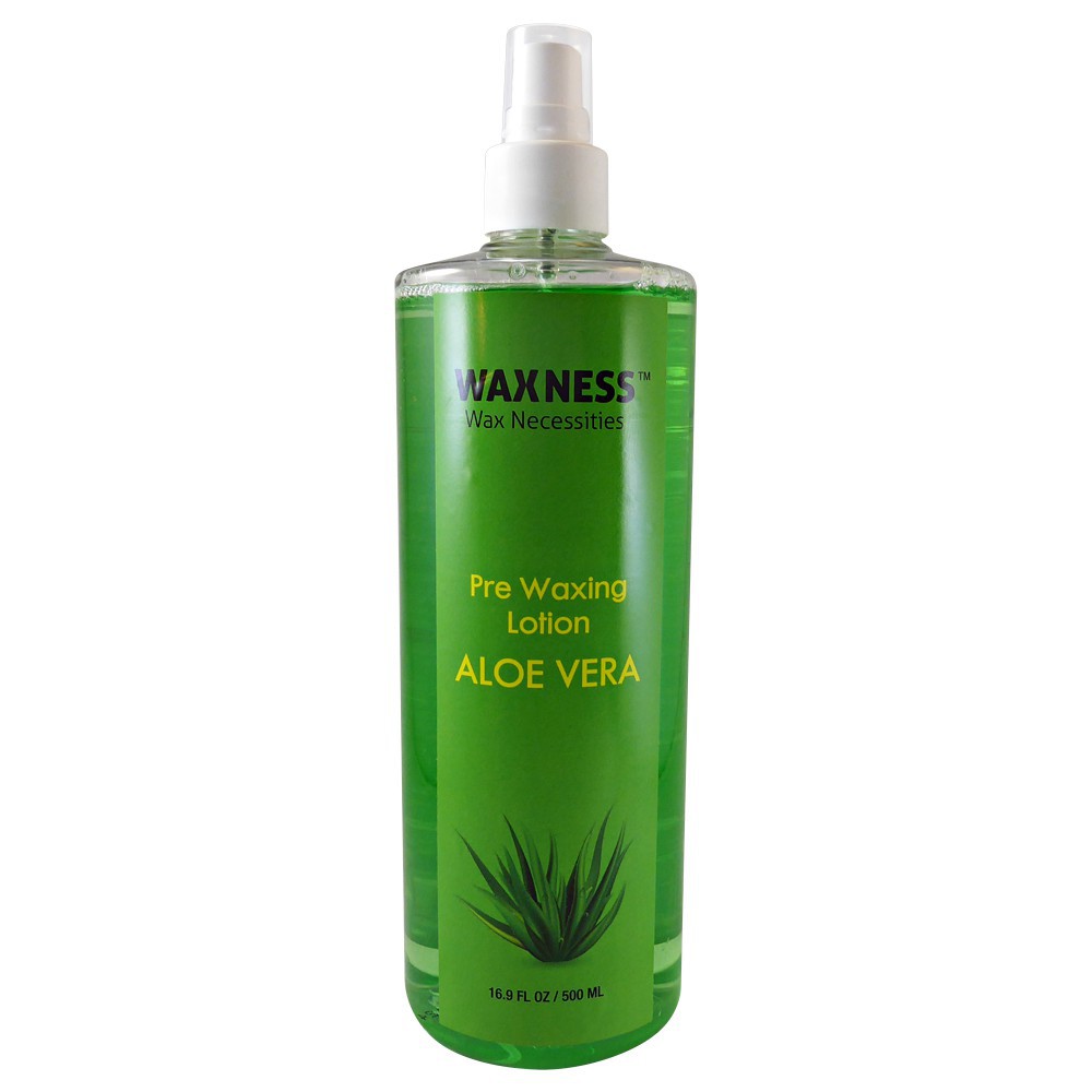 Winderig afwijzing Pennenvriend Waxness Pre Waxing Lotion with Natural Aloe Vera Extract 16.9 fl oz / 500 ml
