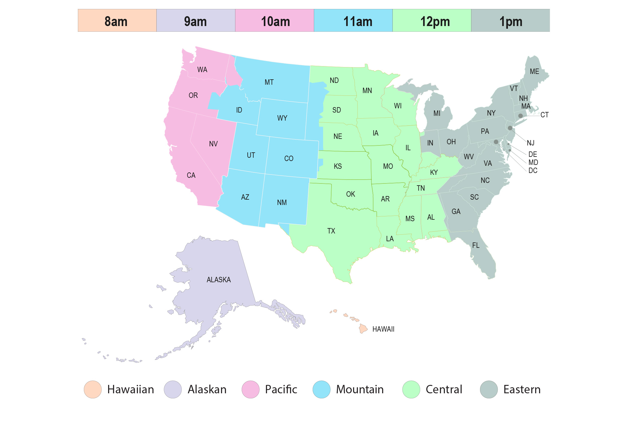 Map USA