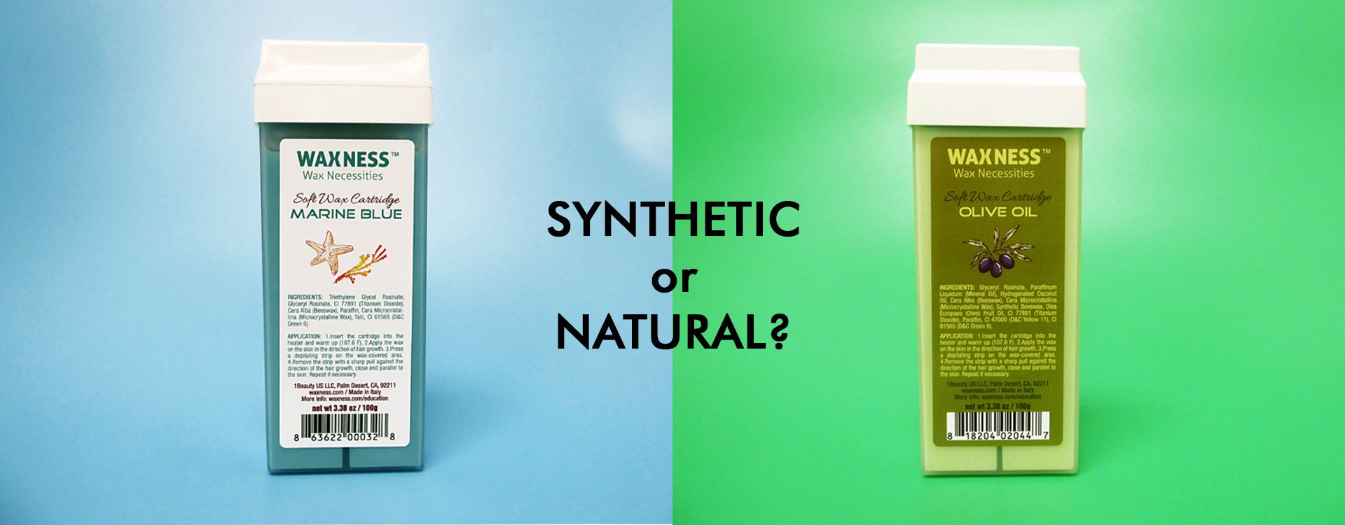 Should you use synthetic or natural wax? What is the difference ?